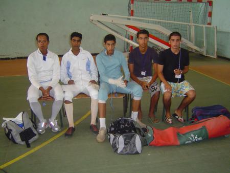l'equipe d'escrime